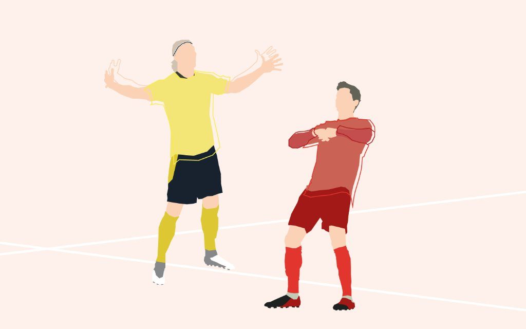 Erling Haaland und Robert Lewandowski im DFL Supercup 2021. Alle Wetten zum Spiel BVB-FCB